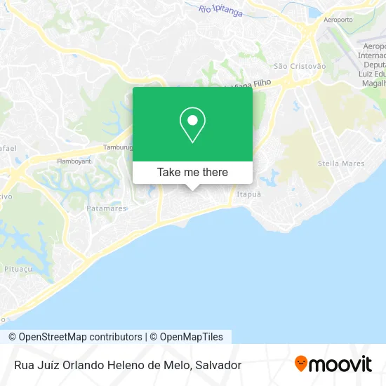 Rua Juíz Orlando Heleno de Melo map