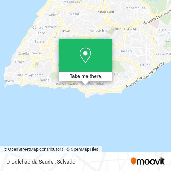 O Colchao da Saude! map