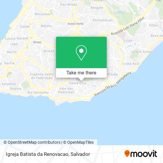 Igreja Batista da Renovacao map