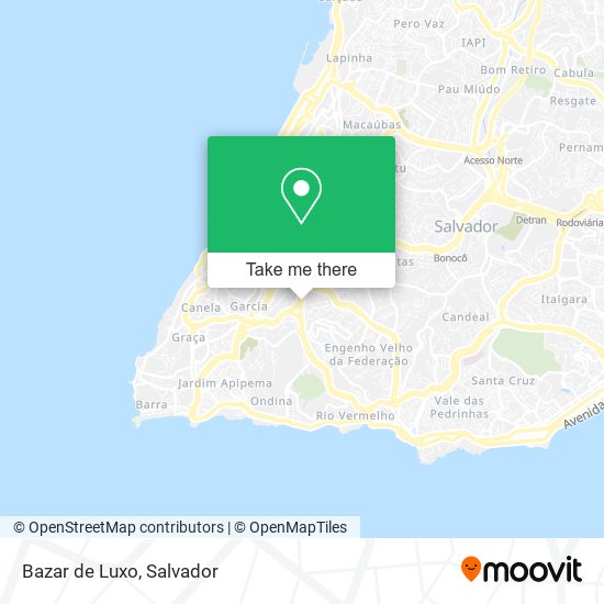 Bazar de Luxo map