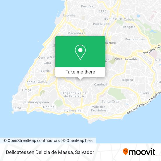 Delicatessen Delicia de Massa map