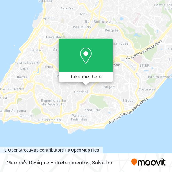 Maroca's Design e Entretenimentos map