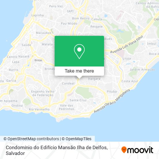 Condomínio do Edifício Mansão Ilha de Delfos map