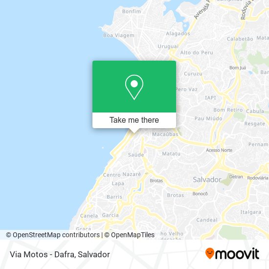 Mapa Via Motos - Dafra