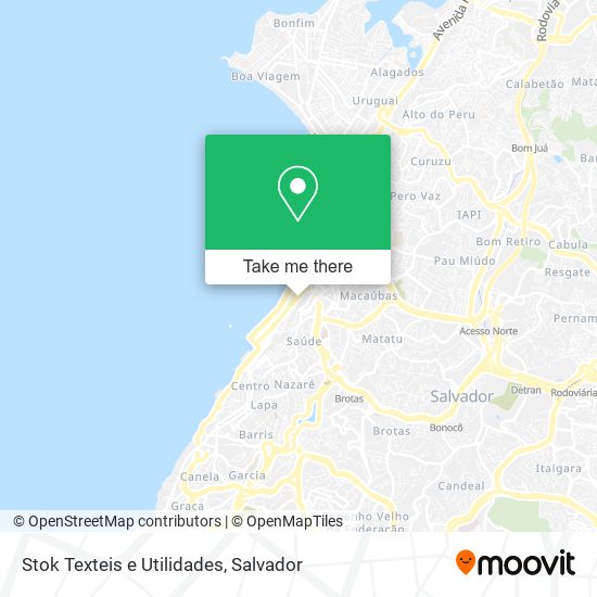 Mapa Stok Texteis e Utilidades