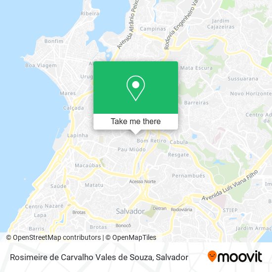 Rosimeire de Carvalho Vales de Souza map