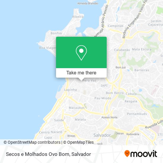 Secos e Molhados Ovo Bom map