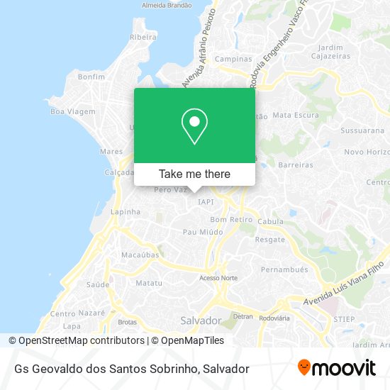 Gs Geovaldo dos Santos Sobrinho map