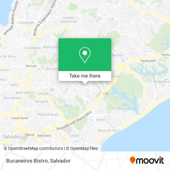 Bucaneiros Bistro map