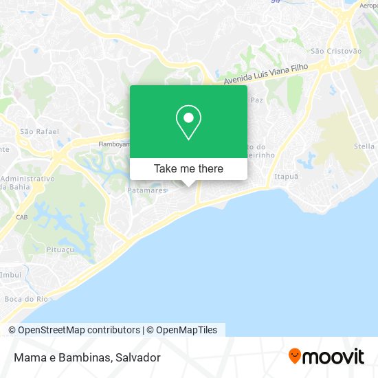 Mapa Mama e Bambinas