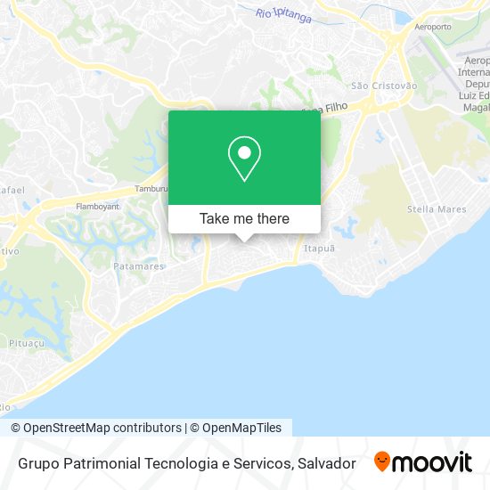 Grupo Patrimonial Tecnologia e Servicos map