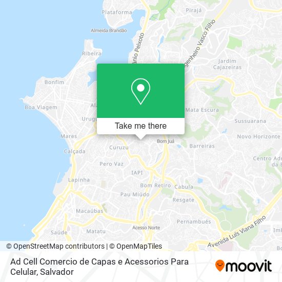 Ad Cell Comercio de Capas e Acessorios Para Celular map