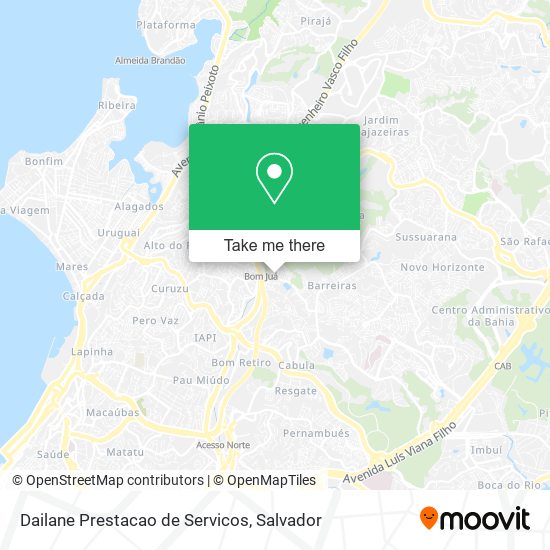 Mapa Dailane Prestacao de Servicos