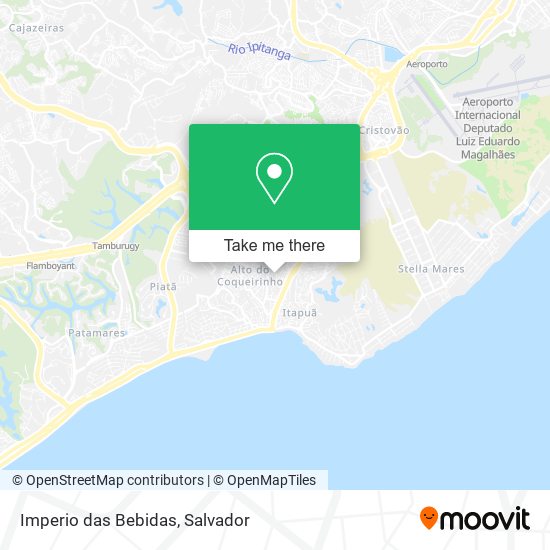 Imperio das Bebidas map