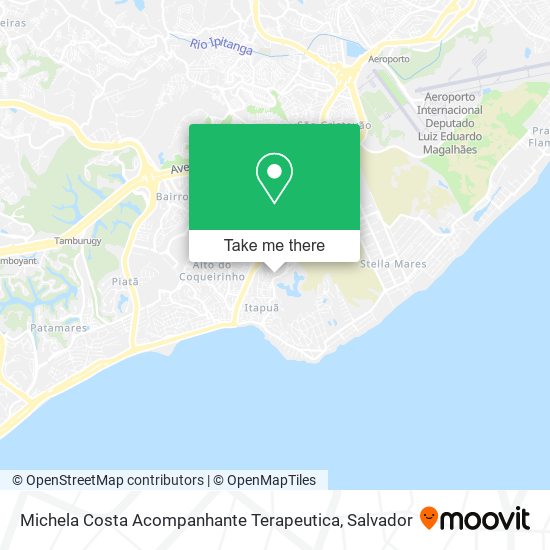 Michela Costa Acompanhante Terapeutica map