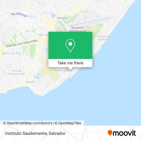 Instituto Saudemente map