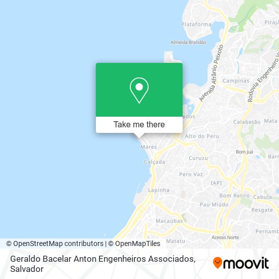 Geraldo Bacelar Anton Engenheiros Associados map