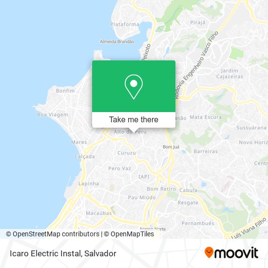 Icaro Electric Instal map