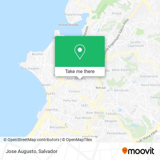 Mapa Jose Augusto