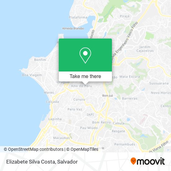 Mapa Elizabete Silva Costa