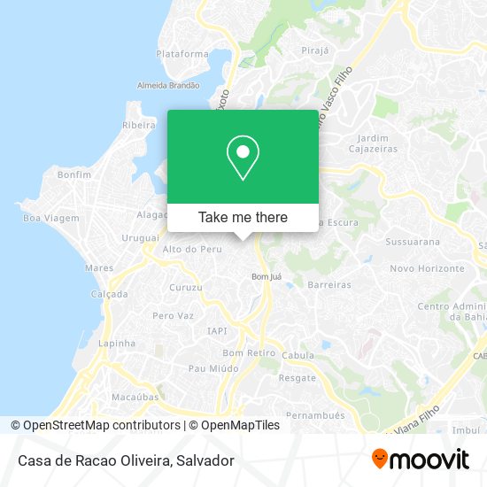 Casa de Racao Oliveira map