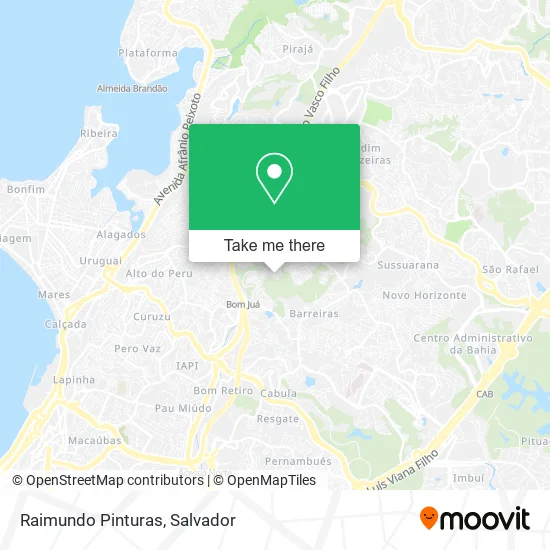 Raimundo Pinturas map