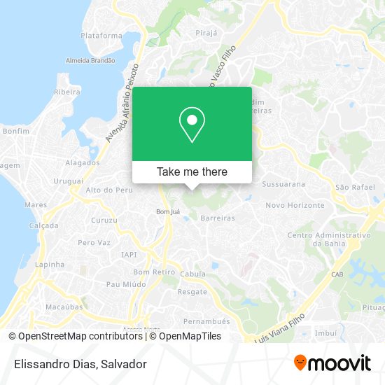 Elissandro Dias map