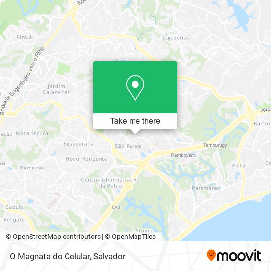 O Magnata do Celular map