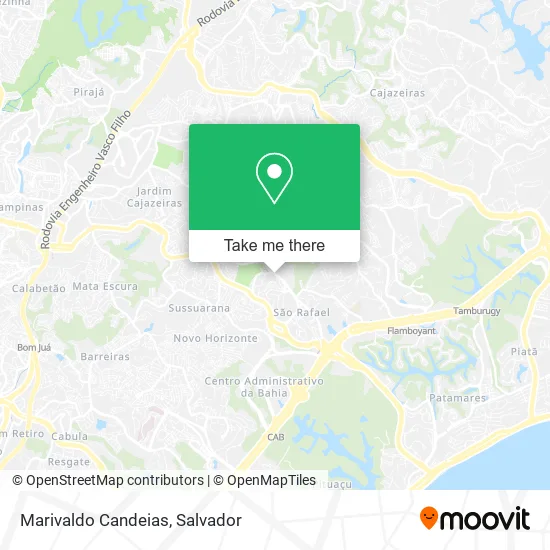 Mapa Marivaldo Candeias
