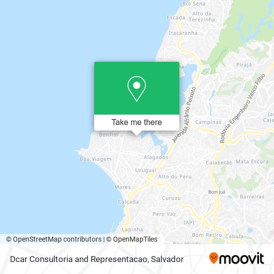 Mapa Dcar Consultoria and Representacao