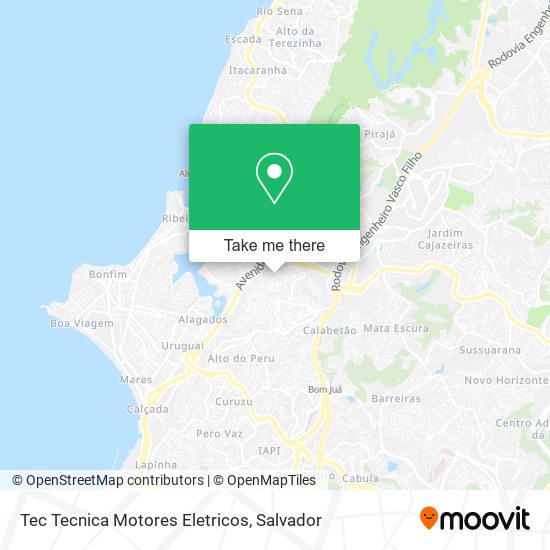 Tec Tecnica Motores Eletricos map