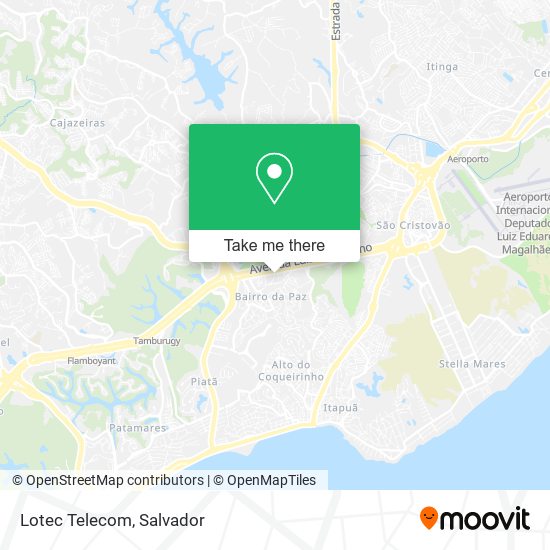 Lotec Telecom map