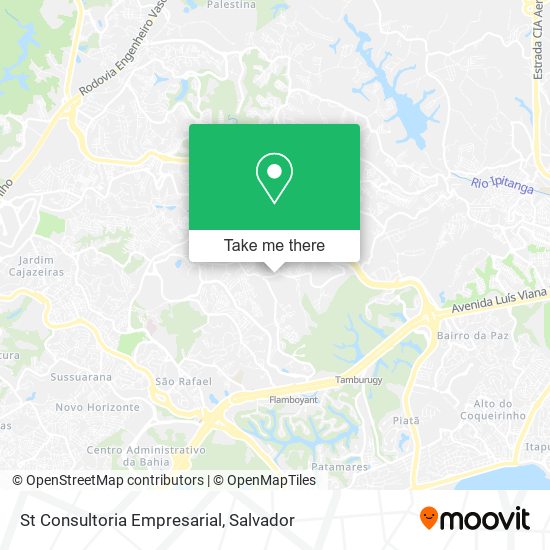 St Consultoria Empresarial map