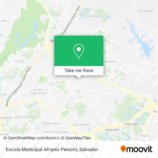 Escola Municipal Afranio Peixoto map