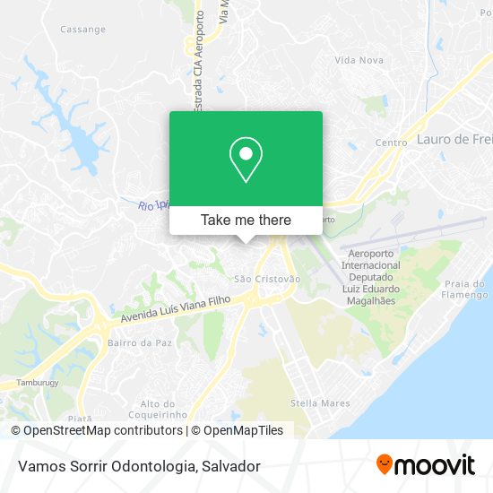 Vamos Sorrir Odontologia map