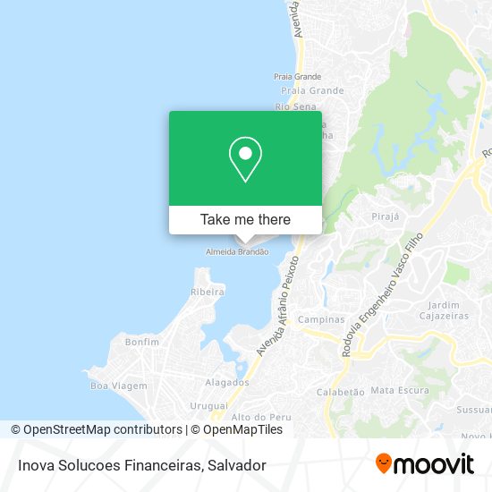 Mapa Inova Solucoes Financeiras