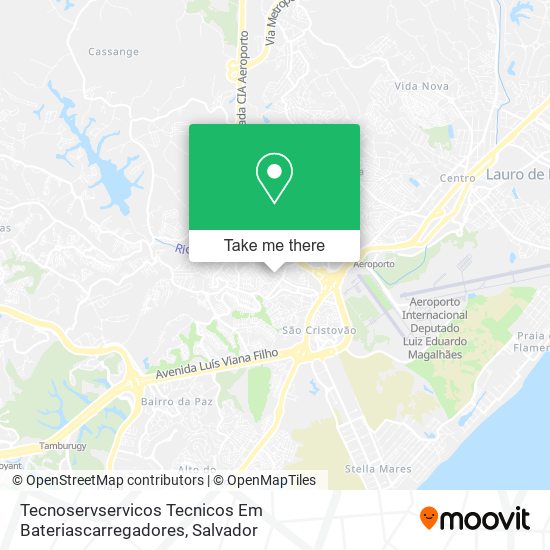 Tecnoservservicos Tecnicos Em Bateriascarregadores map