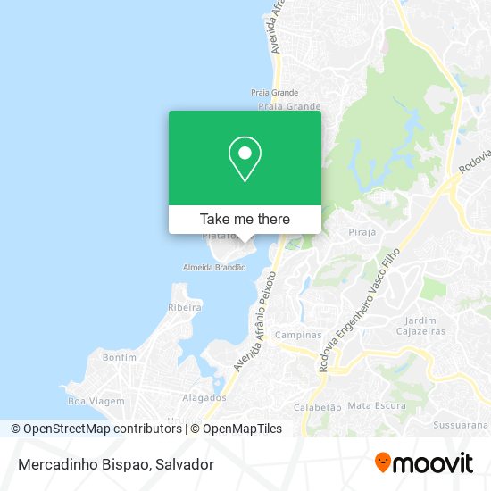 Mercadinho Bispao map