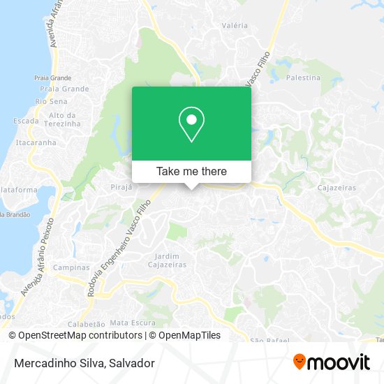 Mapa Mercadinho Silva