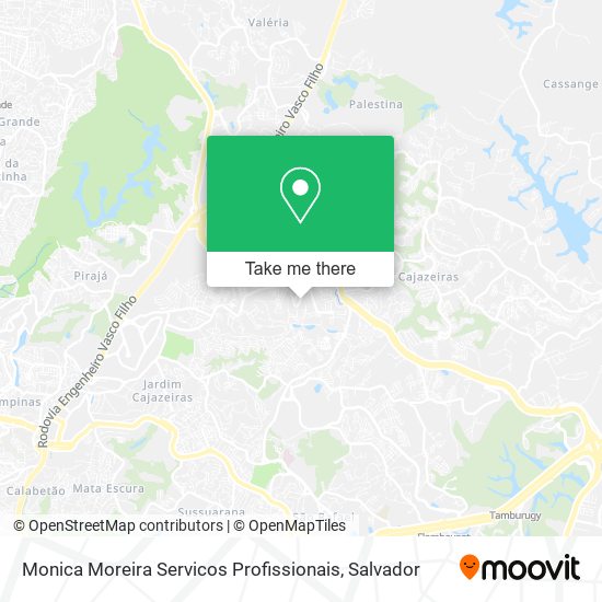 Monica Moreira Servicos Profissionais map