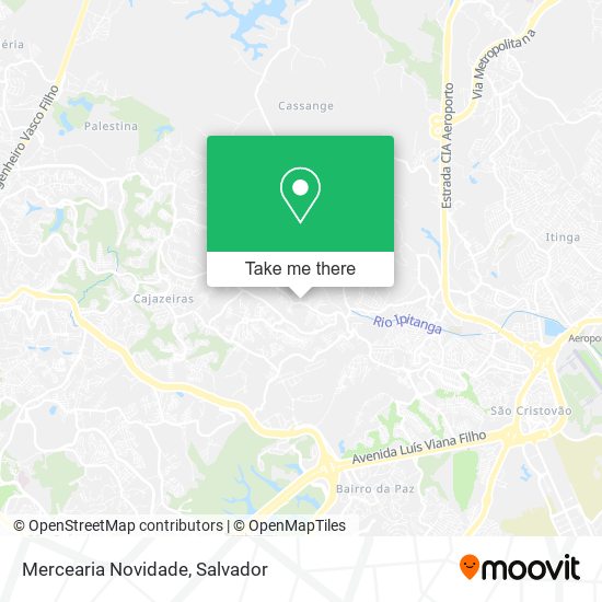 Mercearia Novidade map