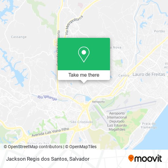 Mapa Jackson Regis dos Santos