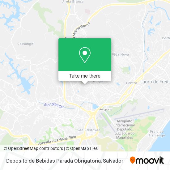 Deposito de Bebidas Parada Obrigatoria map