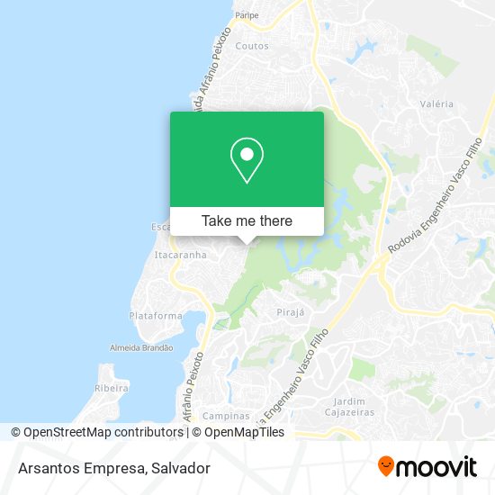 Mapa Arsantos Empresa