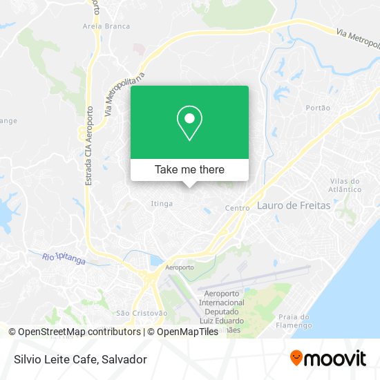 Mapa Silvio Leite Cafe