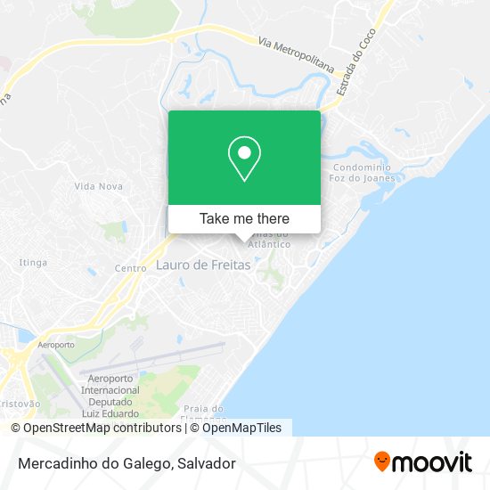 Mercadinho do Galego map