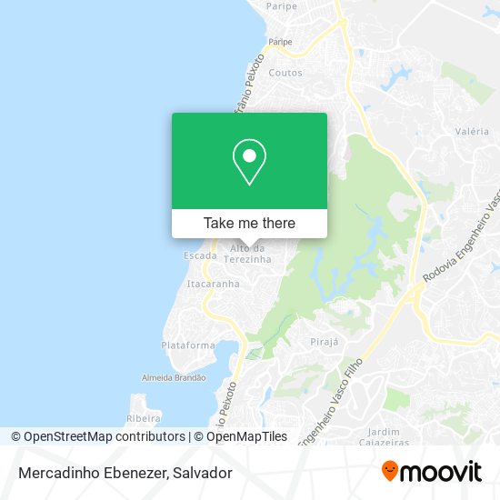 Mercadinho Ebenezer map