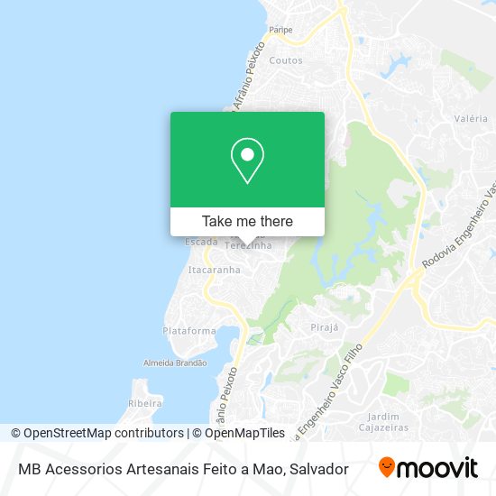 MB Acessorios Artesanais Feito a Mao map