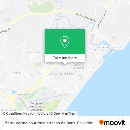 Mapa Barro Vermelho Administracao de Bens