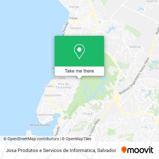 Mapa Josa Produtos e Servicos de Informatica